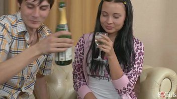 Play after a beloved party she gets drunk and wants to be well penetrated