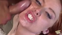 Redare Bombshell cu roșcate devine hardcore: distracție anală și acțiune de muie